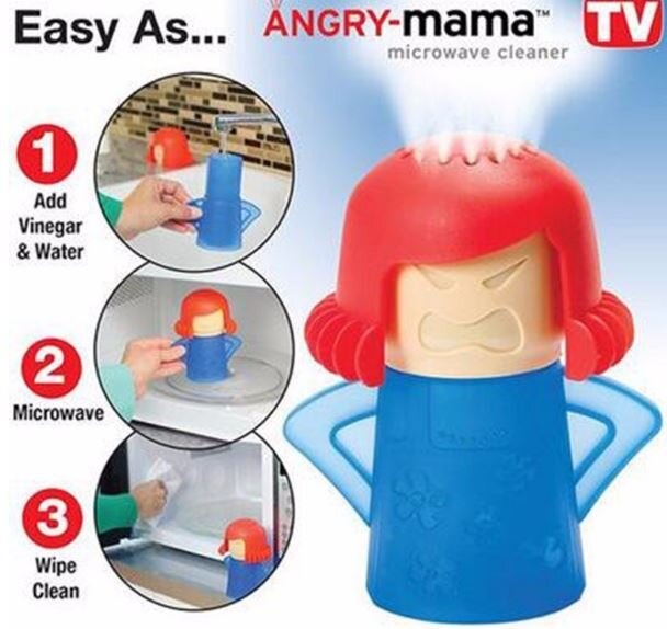 Làm thế nào để sử dụng Angry Mama Microwave Cleaner ?