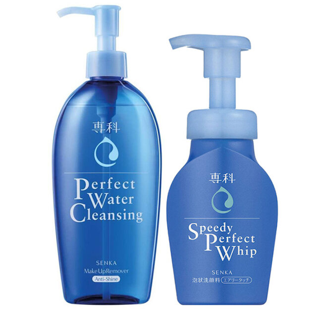 Student-priced makeup remover Senka Perfect Water Cleansing