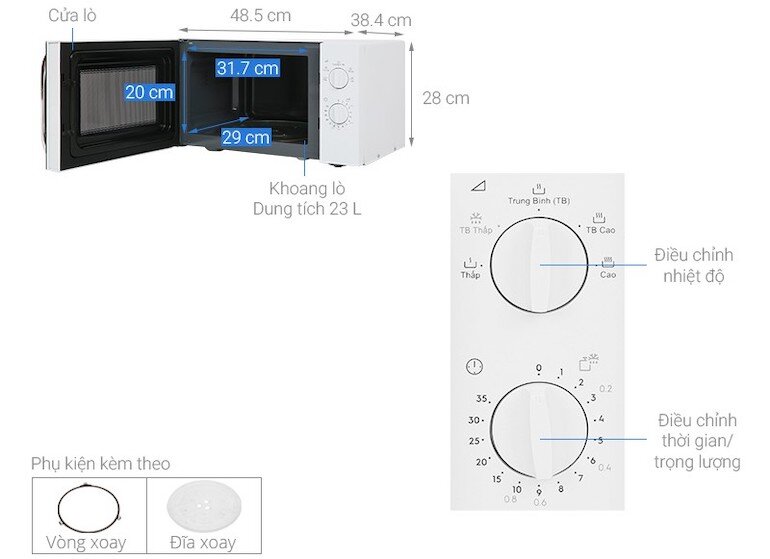 Lò vi sóng electrolux emm23k18gw cho trải nghiệm sử dụng hoàn hảo 