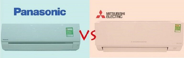 Máy lạnh Mitsubishi và Panasonic 