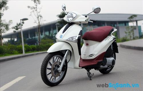 Piaggio Liberty luôn có kiểu dáng không đụng hàng