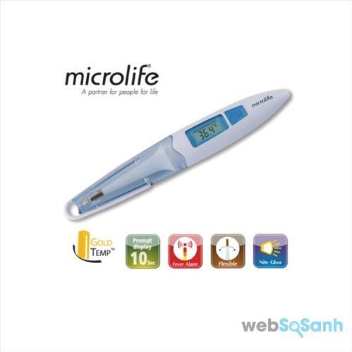 cách sử dụng nhiệt kế đầu mềm microlife