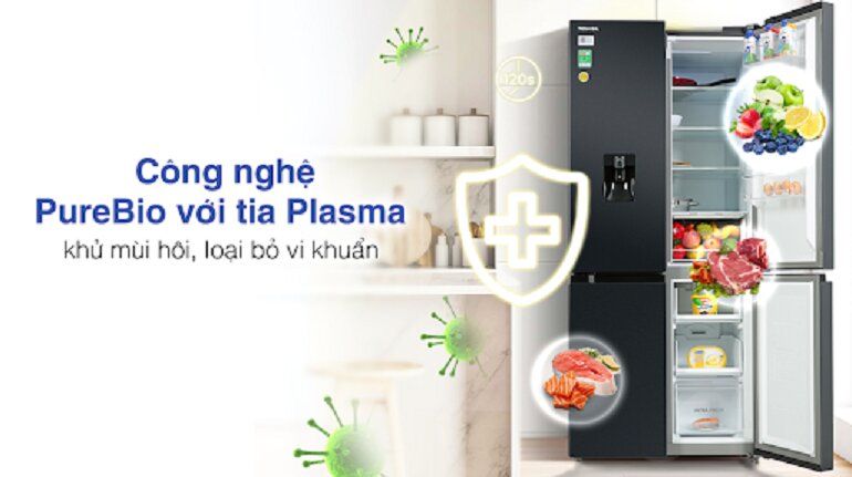 4 lý do bạn nên mua tủ lạnh Toshiba Gr-rf605wi-pmv(06)-mg chi tiết