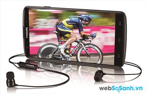 Màn hình FullHD cỡ lớn 6 inch, công nghệ 2.5D hấp dẫn trên Philips Xenium I928 Màn hình FullHD cỡ lớn 6 inch, công nghệ 2.5D hấp dẫn trên Philips Xenium I928