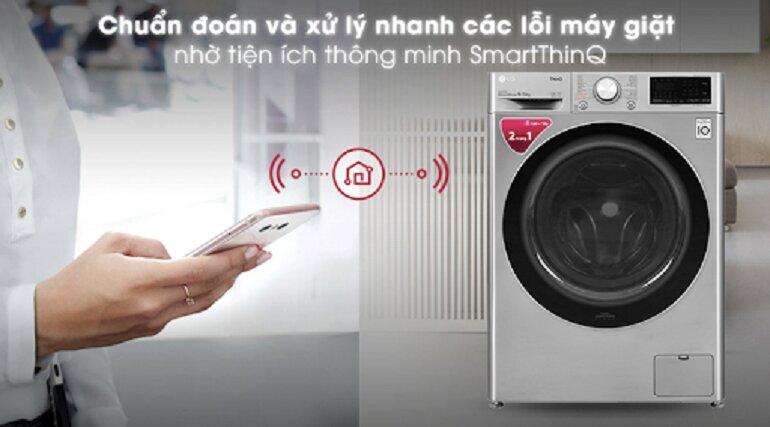 So sánh máy giặt sấy Samsung Addwash Inverter 9.5 kg Wd95k5410ox/sv và LG Inverter 9 kg Fv1409g4v