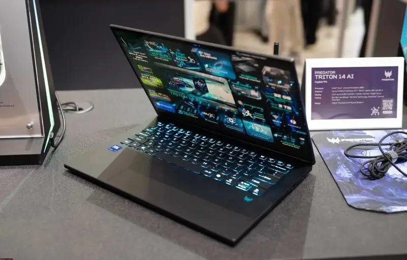 Acer Predator Triton 14 AI - Siêu phẩm laptop gaming mỏng nhẹ, vừa có AI vừa có màn OLED