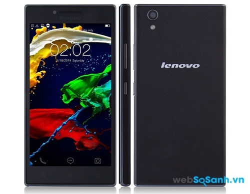 Lenovo P70 có thiết kế khá bắt mắt với màn hình 5 inch