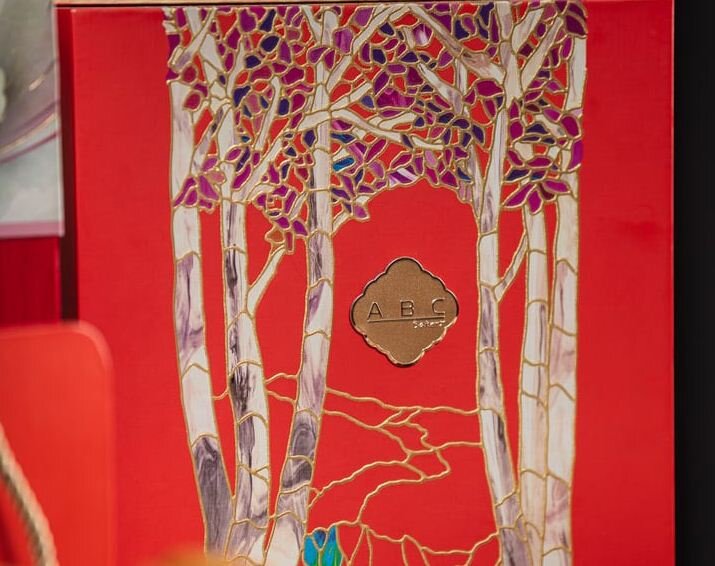 Hộp bánh bánh trung thu ABC 2019 (Cam San Hô)