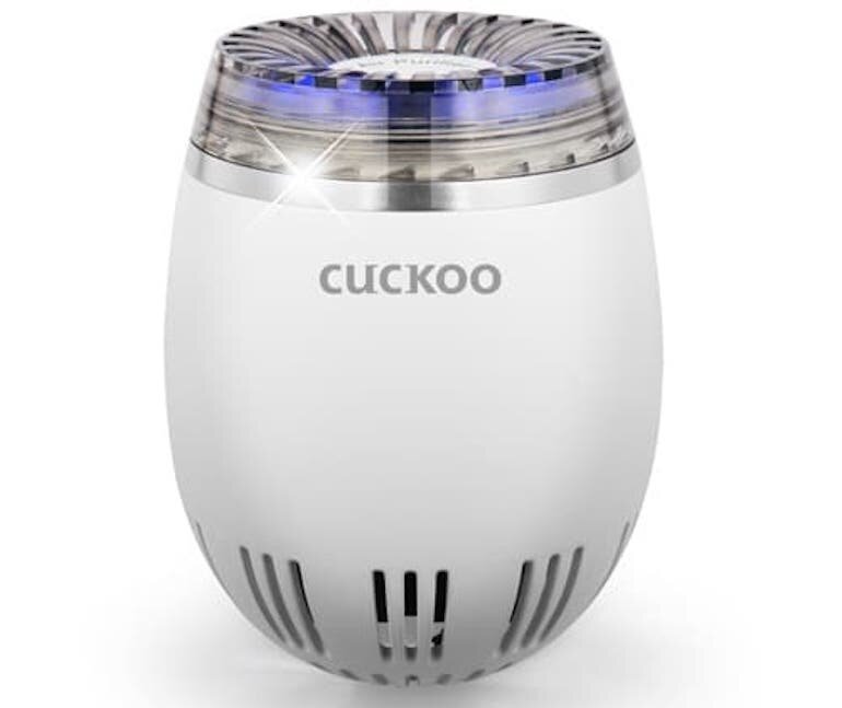 Cuckoo CAC-03V10W có thiết kế nhỏ gọn, sang trọng, đẹp mắt.