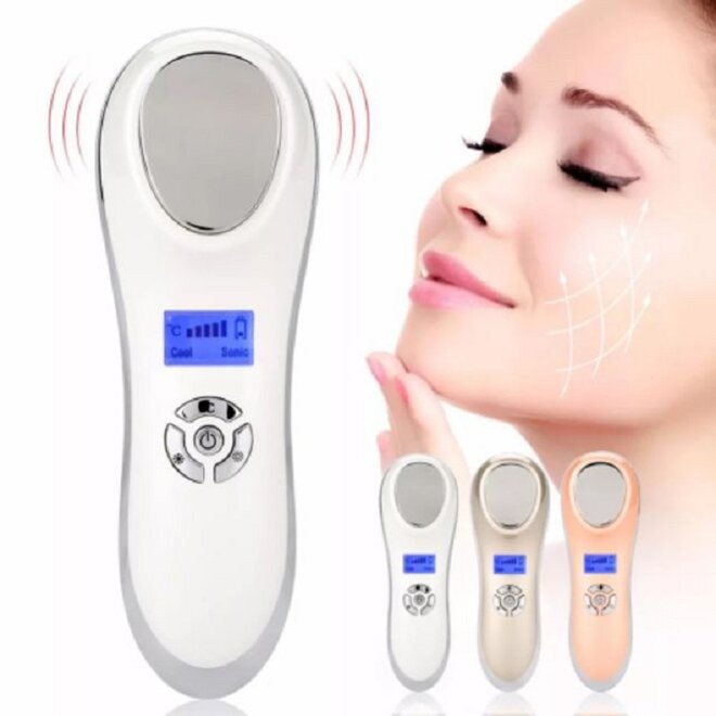 Máy massage mặt nóng lạnh được nhiều người lựa chọn để chăm sóc da tại nhà