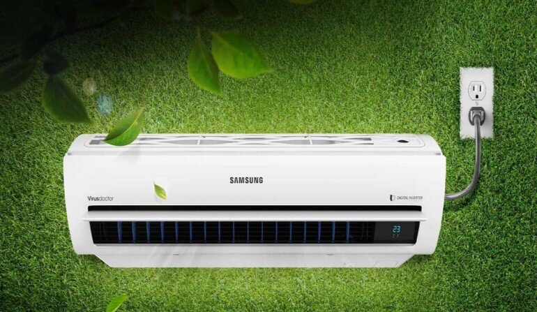 Điều hòa Samsung vận hành êm, tiết kiệm điện nhờ máy nén Digital Inverter