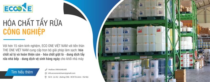 Siêu Thị Hóa Chất Công Nghiệp Eco One – 15 năm kinh nghiệm cung cấp hóa chất công nghiệp
