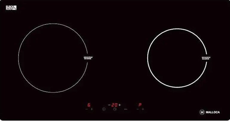 Bếp từ đôi Malloca MH 02I