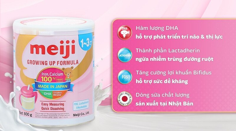 Top 7 sữa phát triển chiều cao và trí não cho trẻ trên 2 tuổi