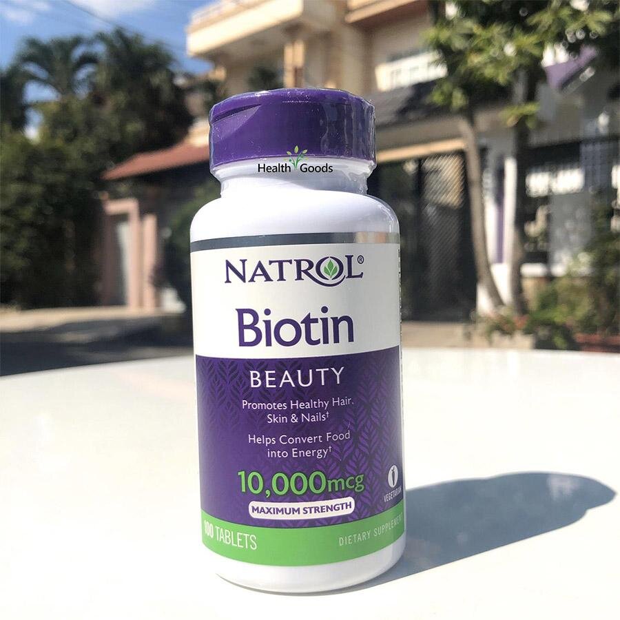 Thuốc mọc tóc Biotin của Mỹ