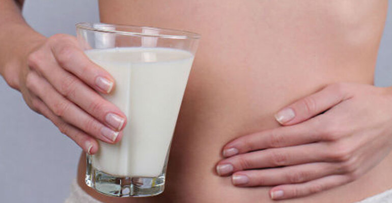 uống sữa bị đau bụng tiêu chảy