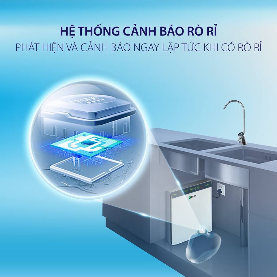 Tính năng cảnh bảo chống rò rỉ an toàn