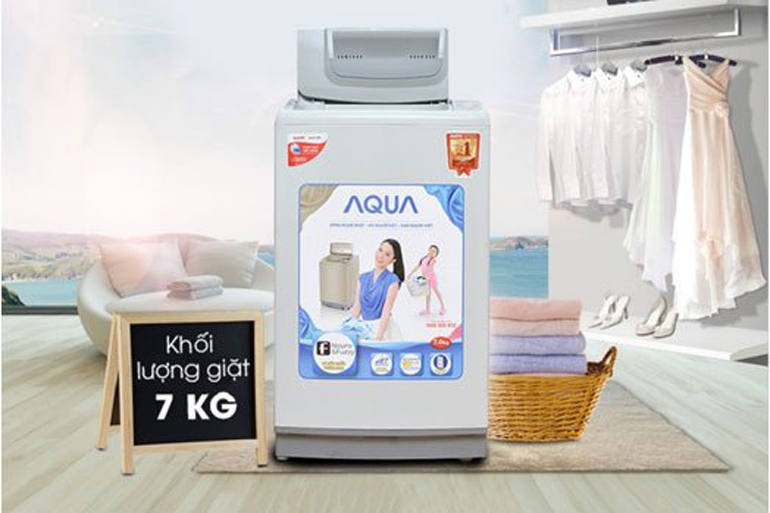Máy giặt cửa trên Aqua AQW-K70AT (AQ-K70AT) - 7kg