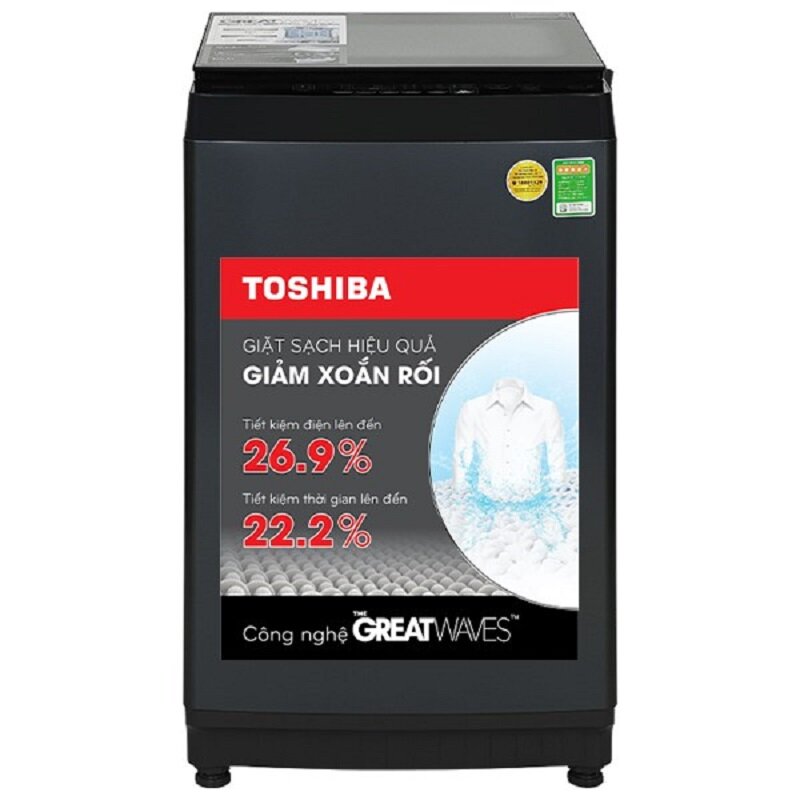 Máy giặt Toshiba 9kg AW-M1000FV(MK) dễ dàng lắp đặt trong nhiều không gian khác nhau từ nhỏ nhắn đến rộng rãi
