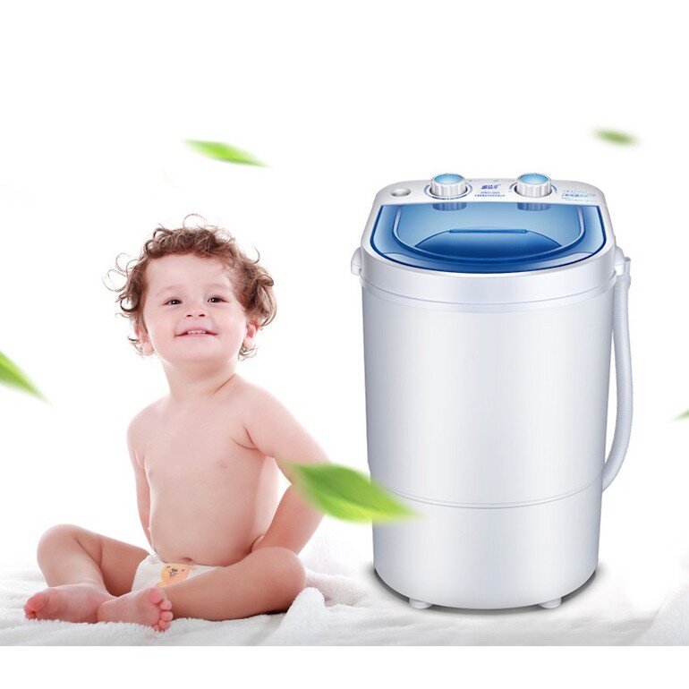Những lý do nên sử dụng máy giặt mini cho bé