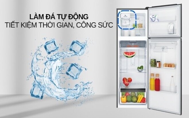 Tủ lạnh Electrolux Inverter 341 lít ETB3760M-H sang trọng và thời thượng