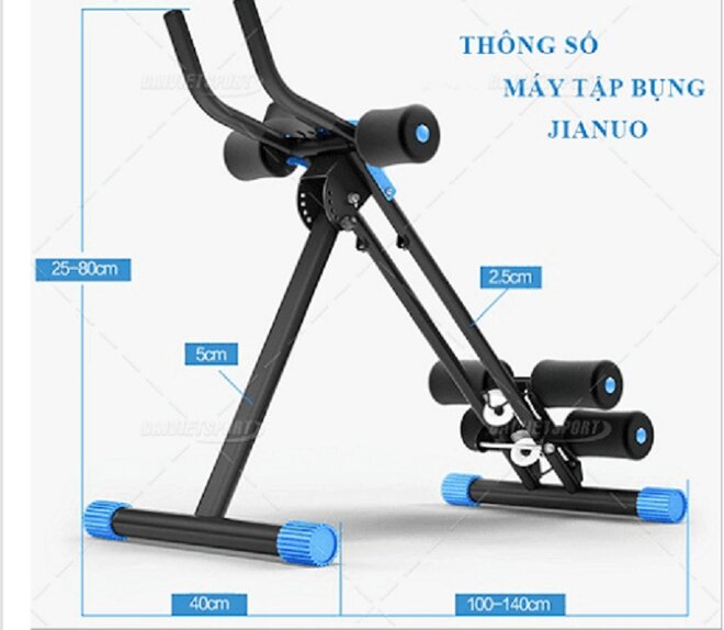 Máy tập bụng 6 múi Jianuo