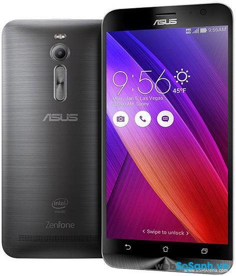 Điện thoại Zenfone 2 có camera chính độ phân giải 13 MP, khẩu độ ống kính f/2