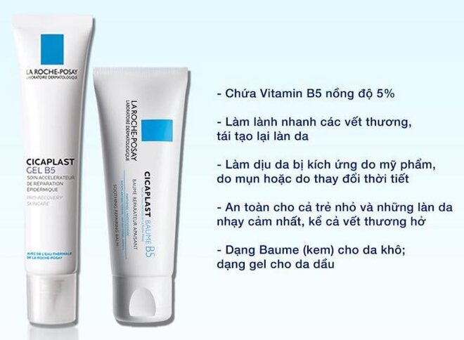 Kem dưỡng da dành cho da nhạy cảm La Roche-Posay Cicaplast Gel B5