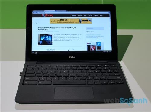 Dell ChromeBook có giá rẻ cấu hình phù hợp với học sinh và sinh viên