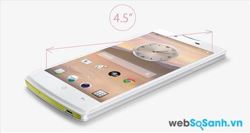 Điện thoại Neo 3 được Oppo trang bị cho một màn hình IPS LCD 4.5 inch có độ phân giải 480 x 854 pixel và có mật độ điểm ảnh 217 ppi.