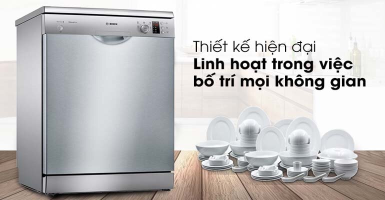 Máy rửa bát có thiết kế sang trọng và hiện đại Máy rửa bát Bosch
