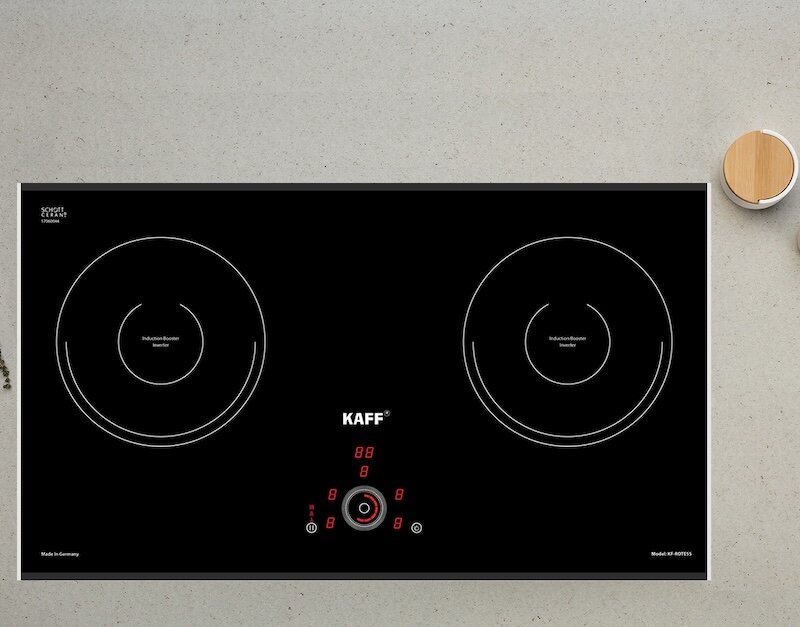 Bếp từ âm 2 vùng nấu Kaff KF-ROTE55 sở hữu nhiều ưu điểm nổi bật
