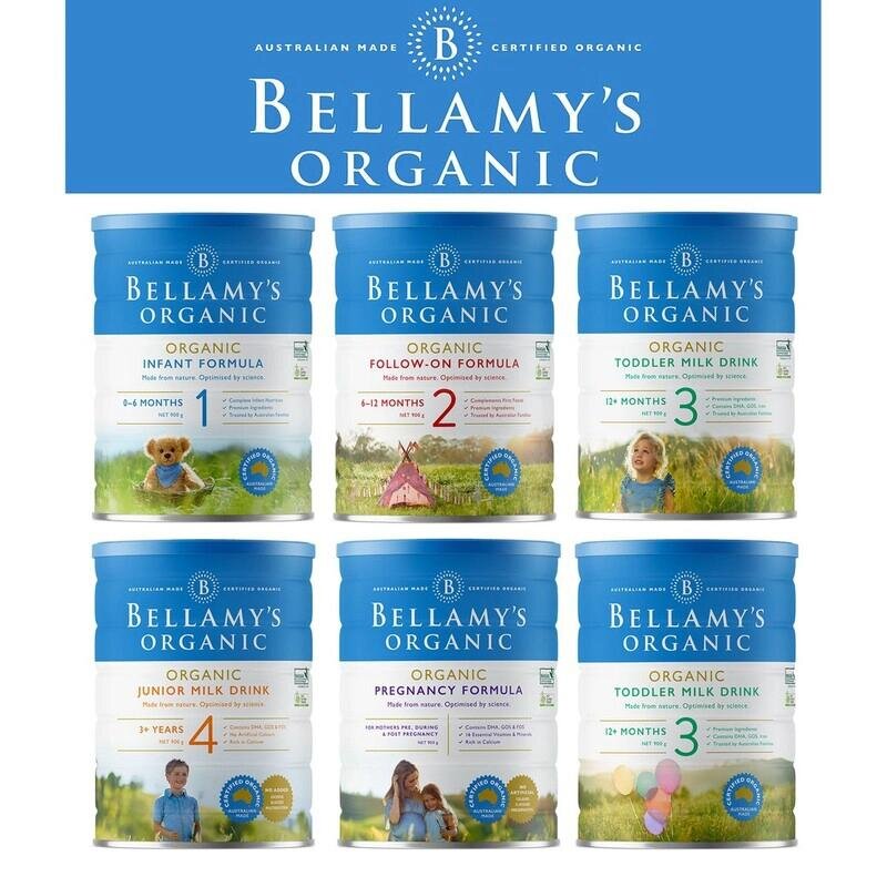 Đánh giá sữa Bellamy's Organic: sữa hữu cơ đạt chứng nhận hữu cơ Úc