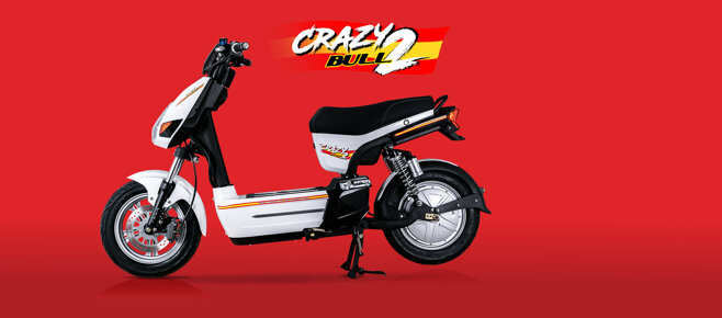 Xe máy điện PEGA Crazy Bull 2 