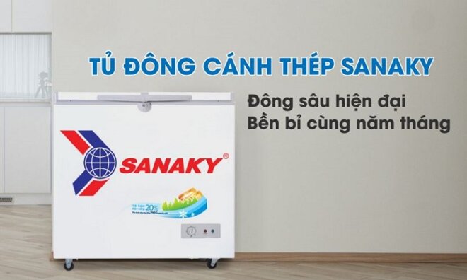 Tủ đông Sanaky giá bao nhiêu? Báo giá tủ đông Sanaky mới nhất