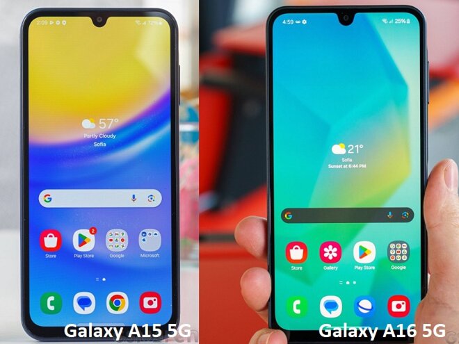 So sánh điện thoại Samsung Galaxy A16 5G và Galaxy A15 5G: Khá nhiều nâng cấp!