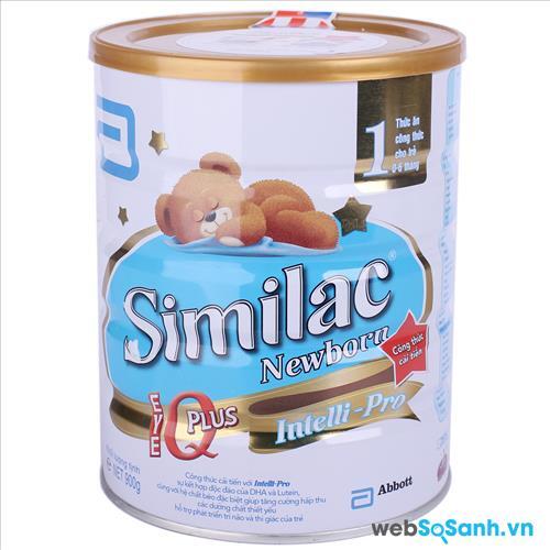 Sữa bột Abbott Similac Newborn IQ 1 (nguồn: internet)