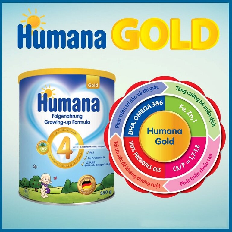 Sữa Humana Gold 4