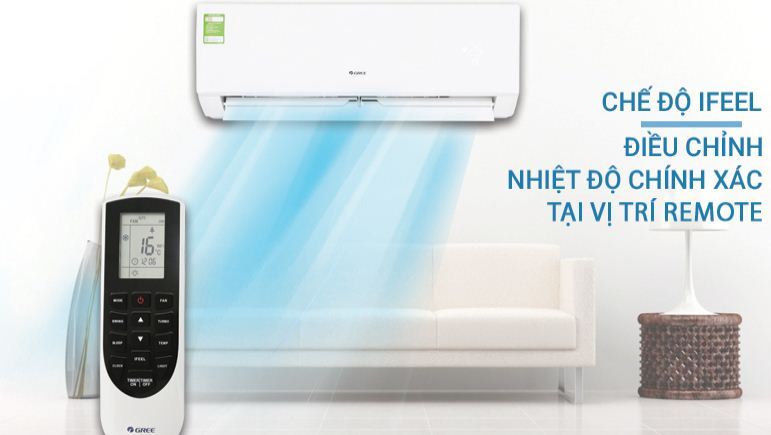 Điều hòa máy lạnh Gree 1 HP GWC09QB-K3NNB2H