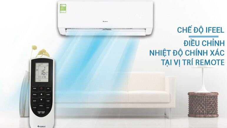 Điều hòa máy lạnh Gree 1 HP GWC09QB-K3NNB2H