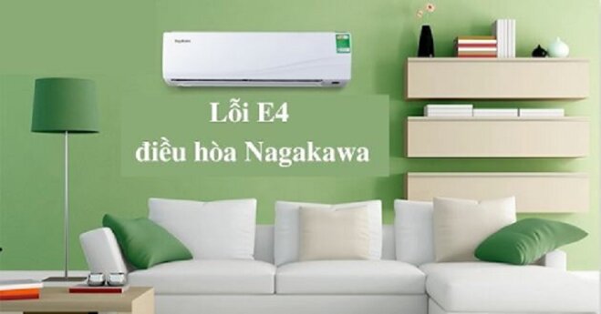 Điều hòa Nagakawa 9000btu Nis-a09r2h10 bị mắc lỗi E4 và cách sửa từ A đến Z 