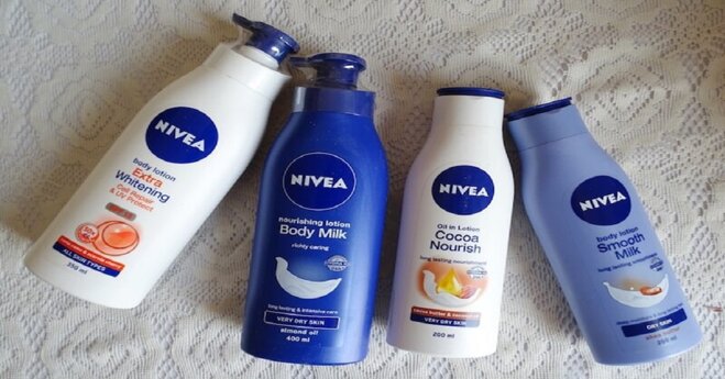 Sữa dưỡng thể trắng da Nivea 