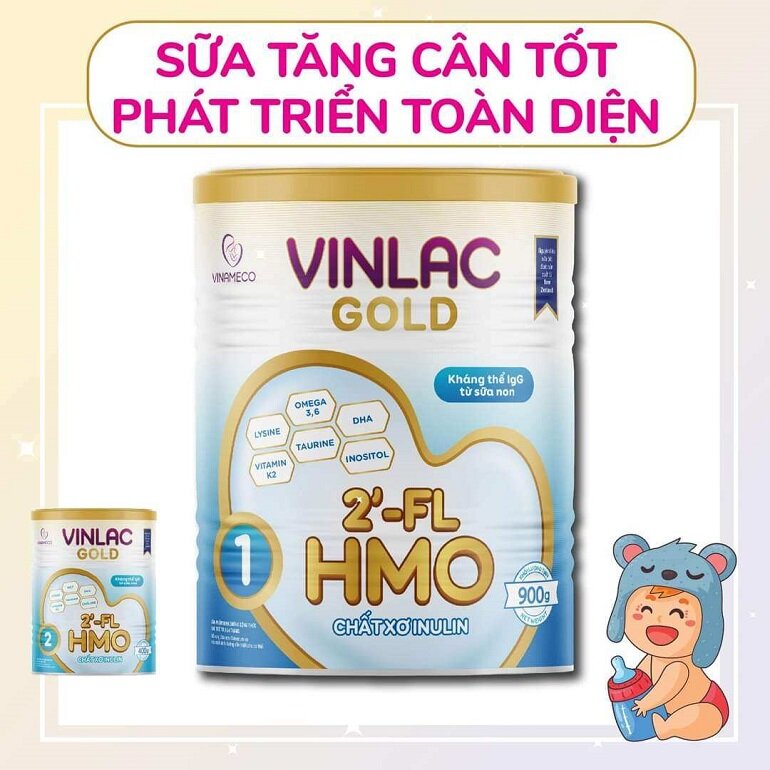 Sữa Vinlac Gold 1 - lựa lựa chọn hoàn hảo mang lại trẻ em 0 - 24 mon tuổi