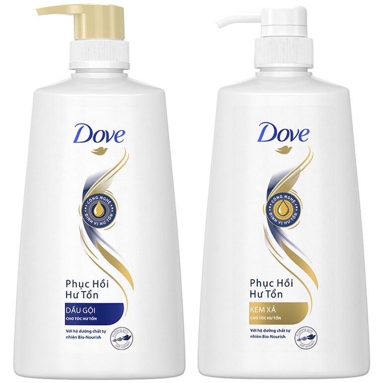Thiết kế đặc trưng của dầu xả Dove thu hút người dùng