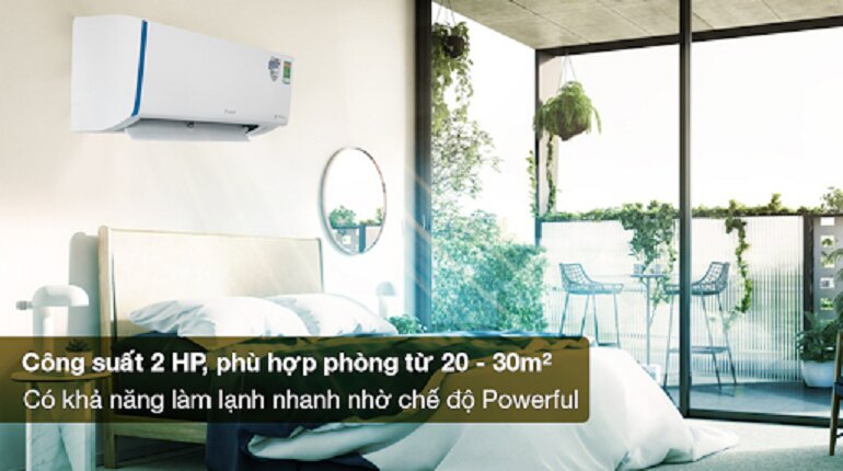 So sánh điểm giống và khác nhau của điều hòa treo tường 2HP của 2 model: Panasonic CU/CS-WPU18XKH-8 và Daikin FTKF50XVMV