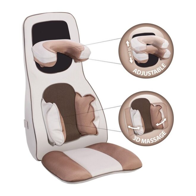 Đệm massage 3D hồng ngoại Lanaform Excellence