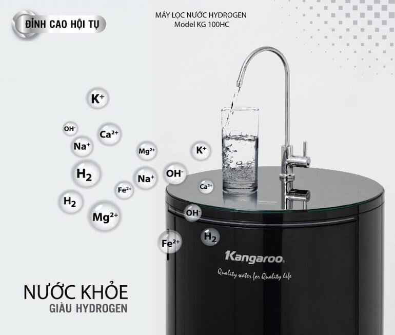 Máy lọc nước Kangaroo KG100HC 10 lõi – cao cấp