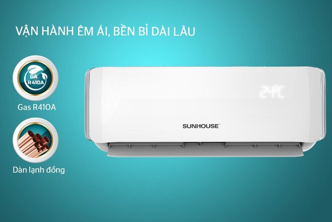 điều hòa Sunhouse 9000 BTU, 1 chiều SHR-AW09C320