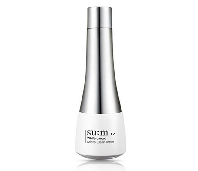 Nước hoa hồng Hàn Quốc Su:m37 White Award Micro Clear Toner