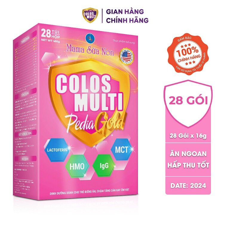 Sữa bột Colosmulti Pedia Gold